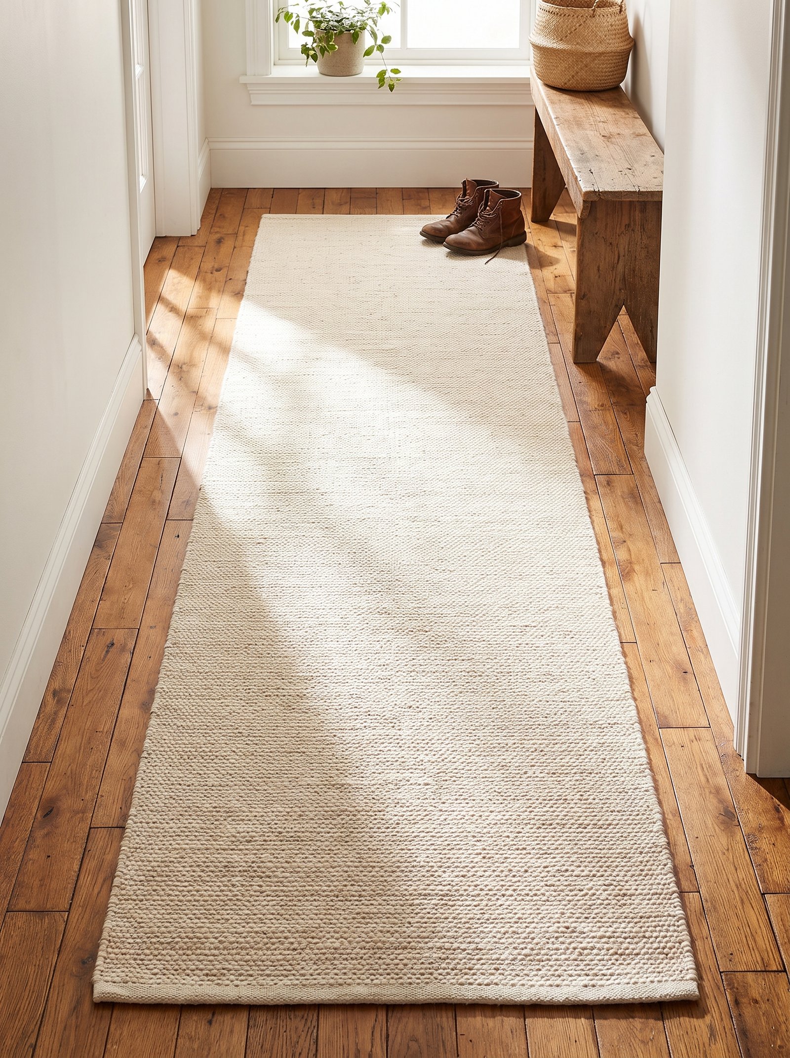 Add a small runner rug