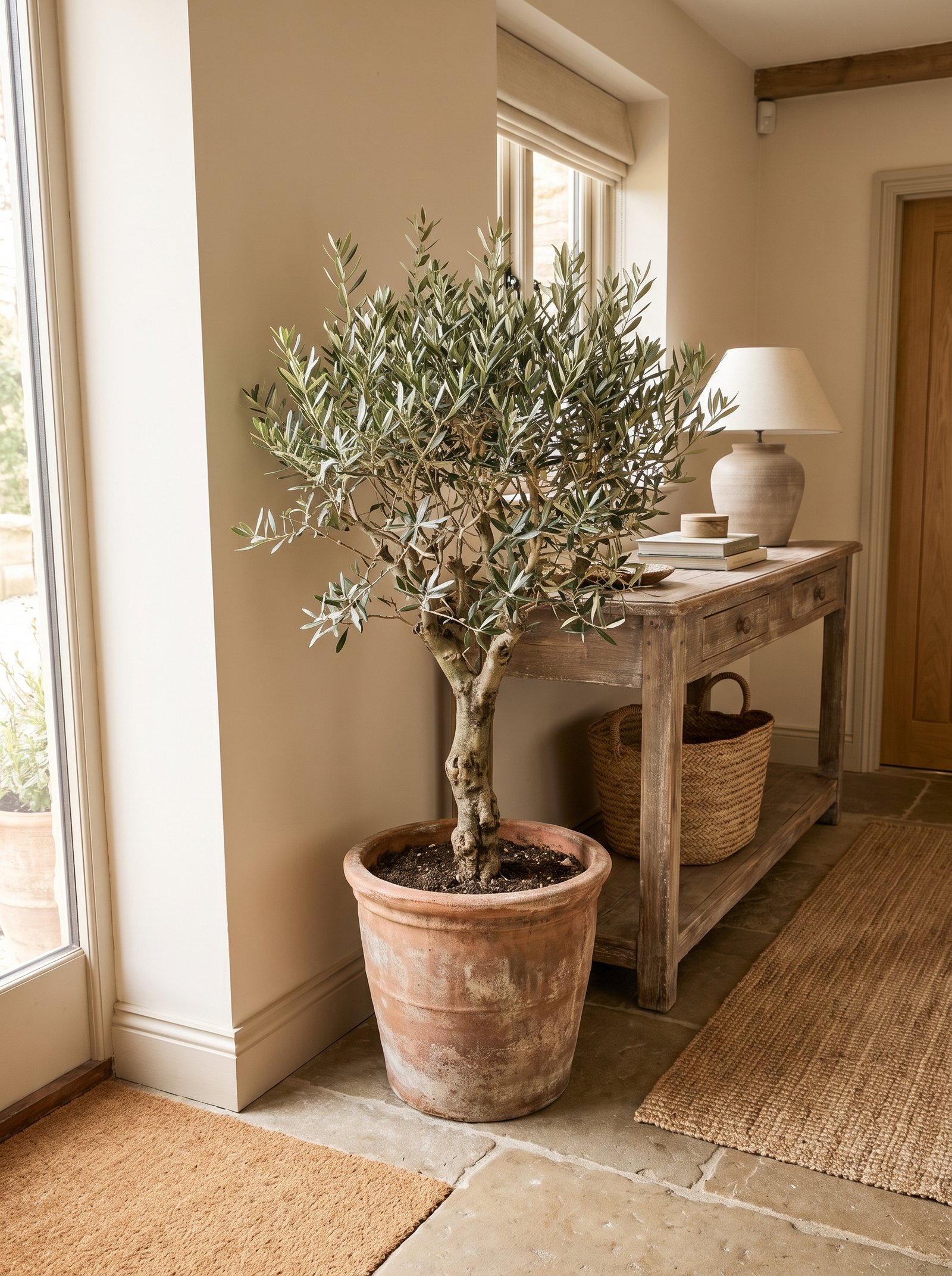 Add a plant for organic softness