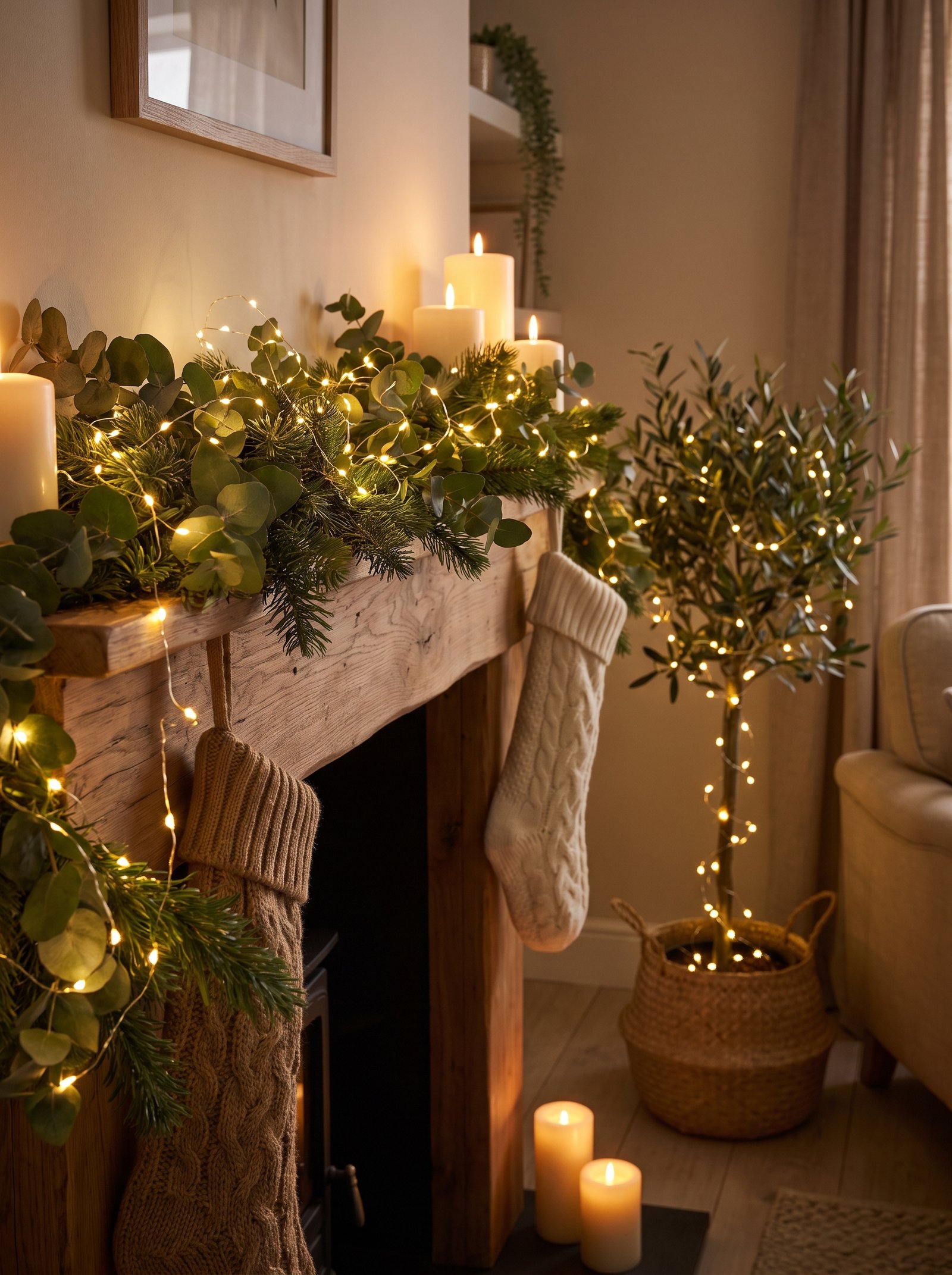 Add small warm-white lights everywhere