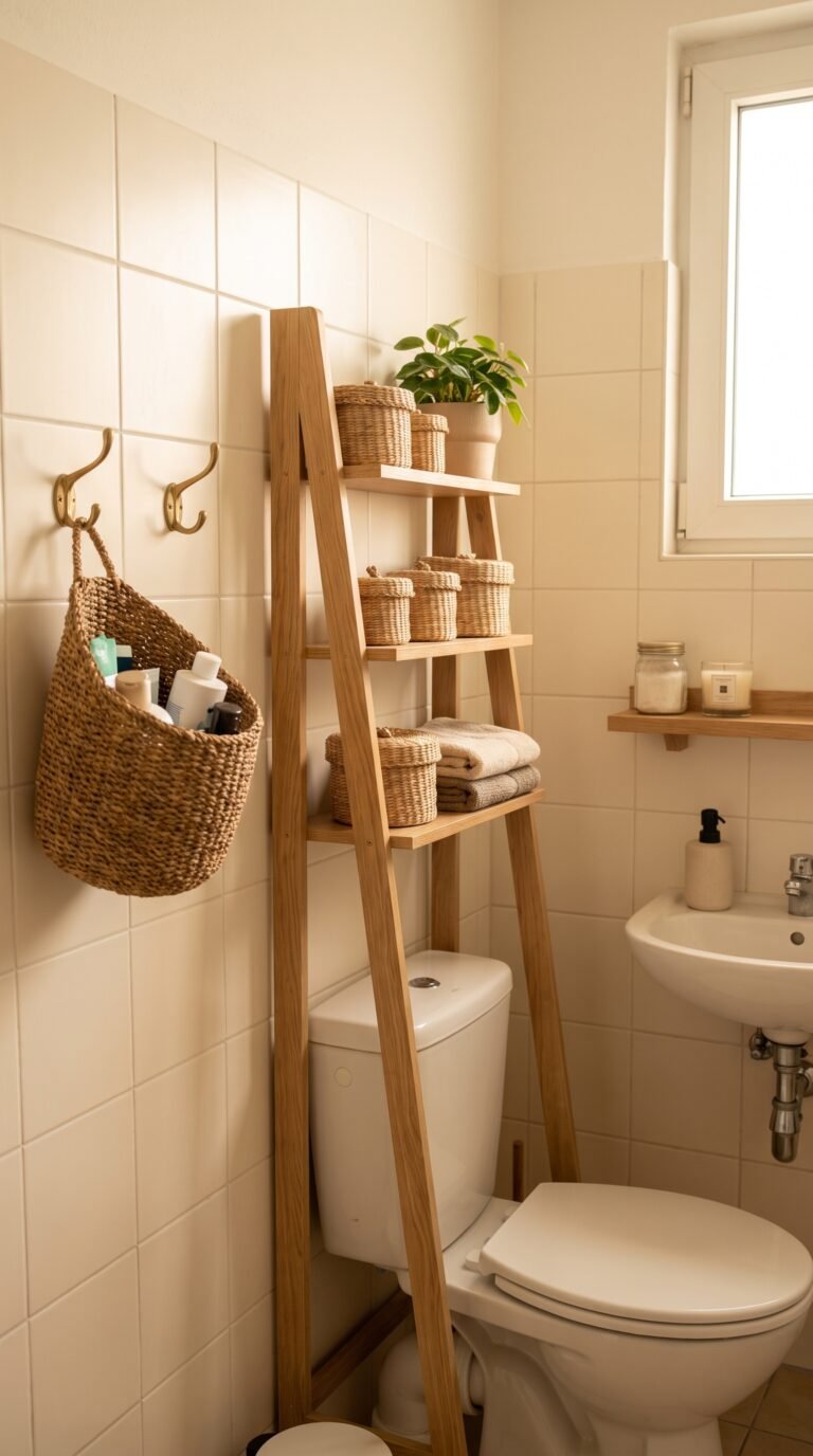 15 Tiny Bathroom Storage Ideas Under $50 That Actually Work