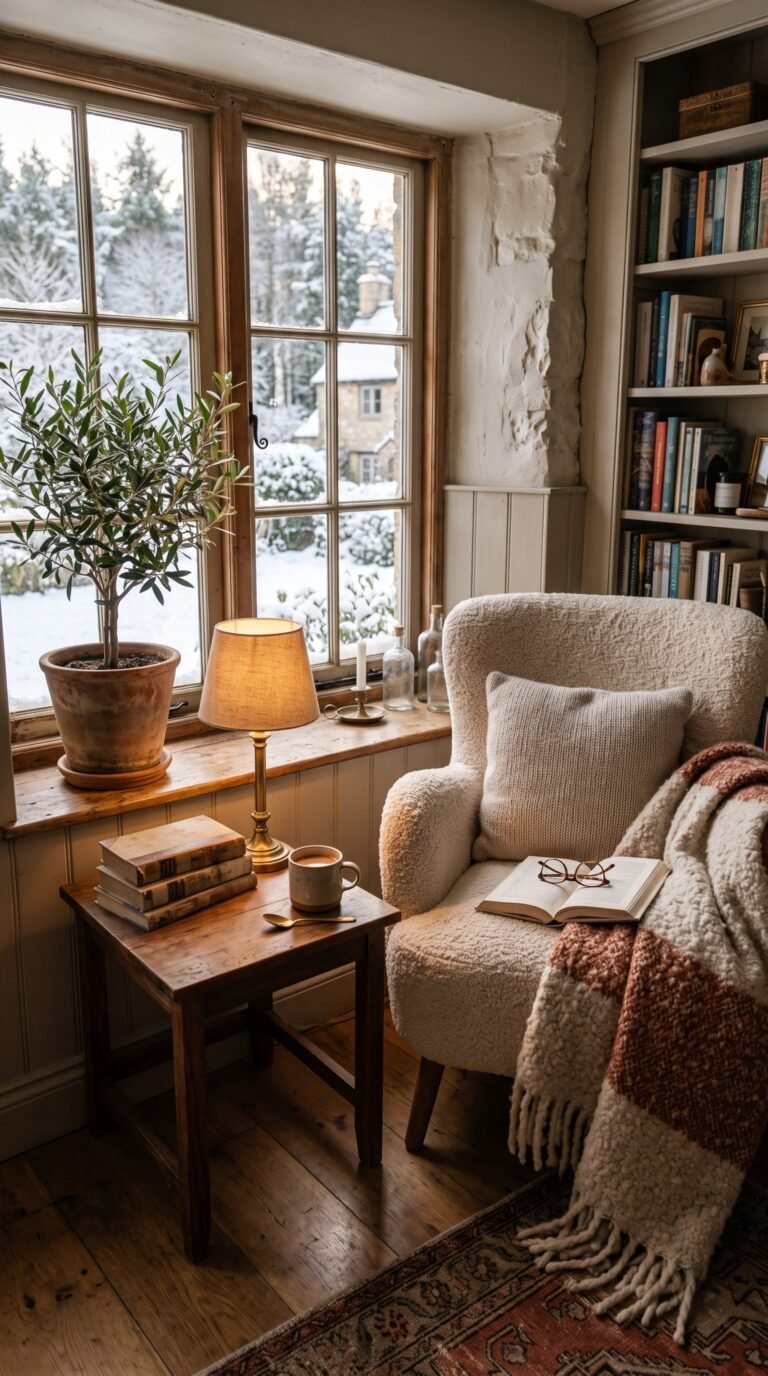 15 Cozy Reading Nook Ideas for Long Winter Weekends