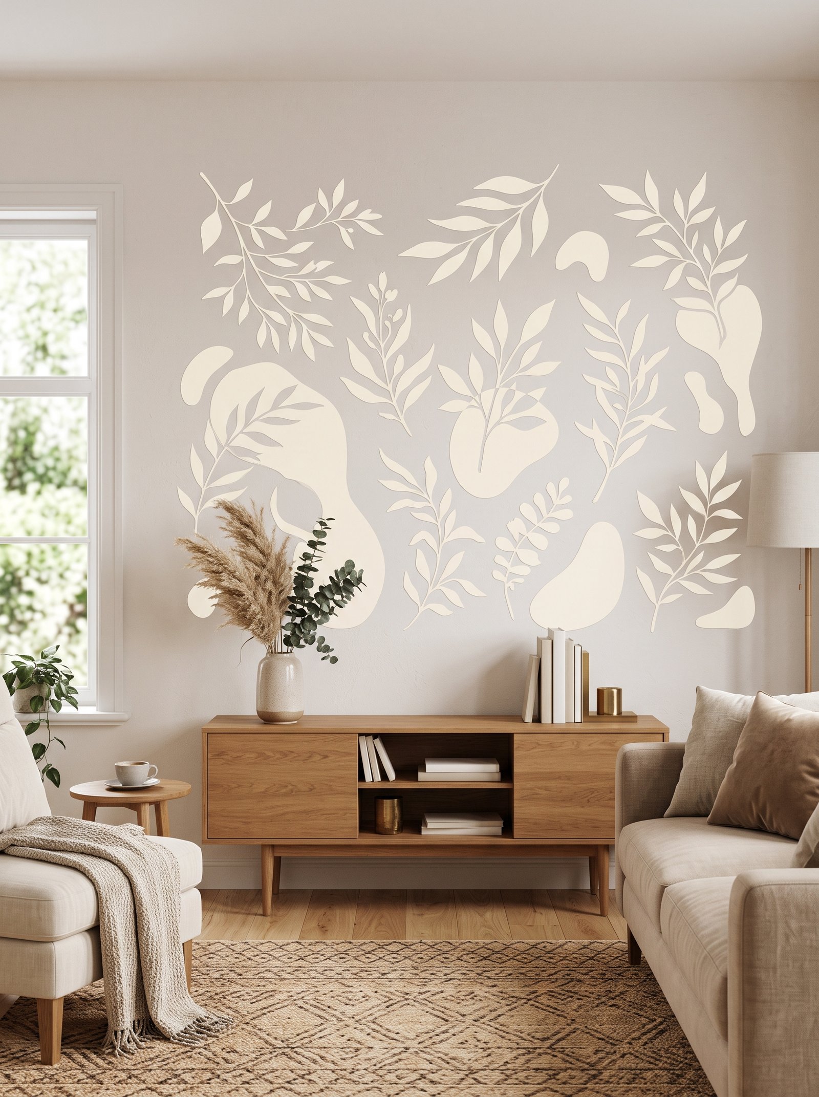 Apply removable wall decals