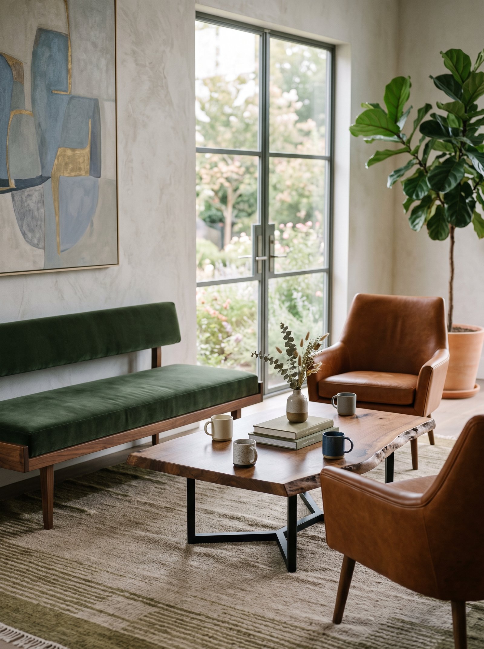 Add a bench to a conversation grouping