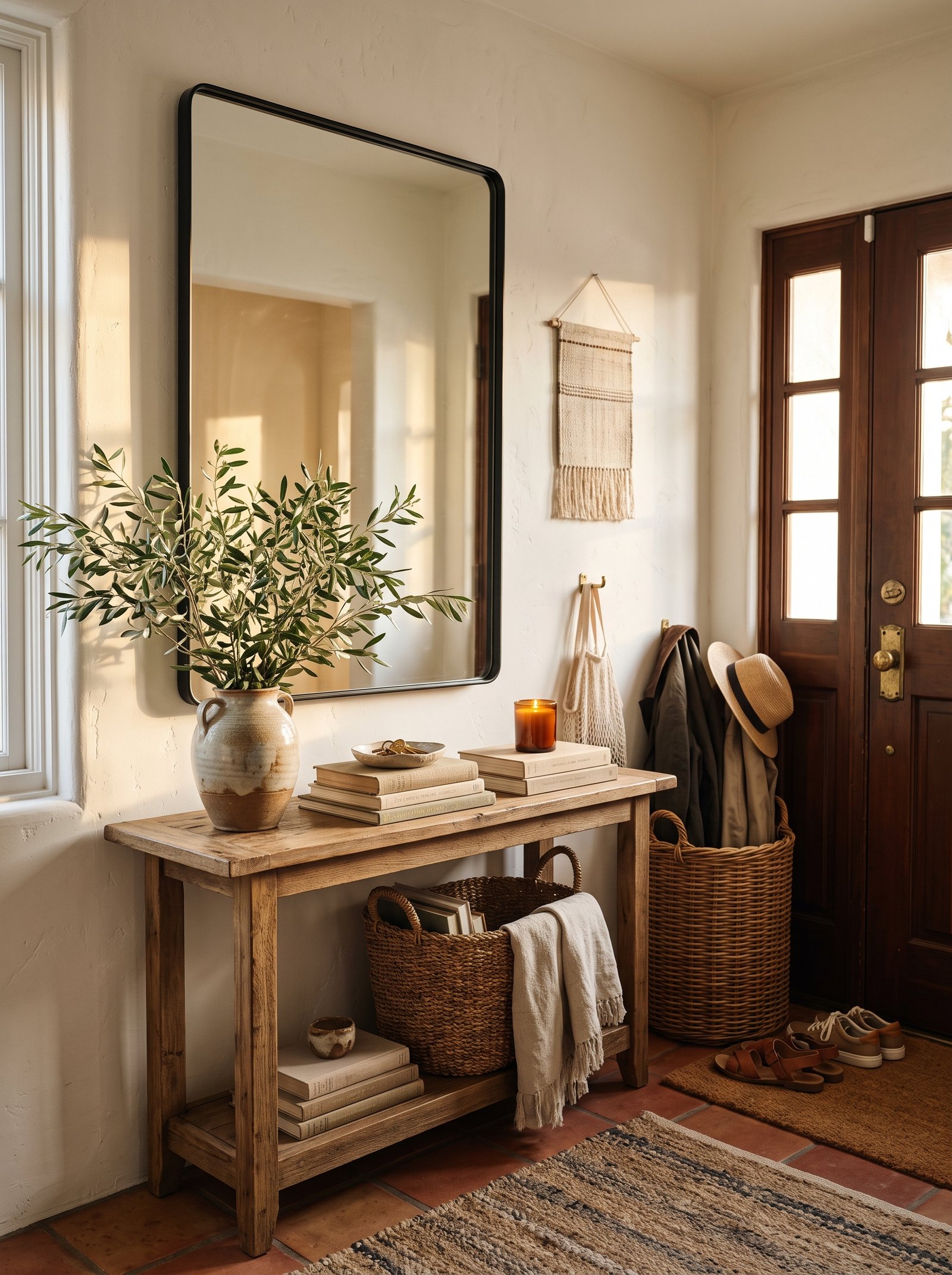 Put it all together — the complete entryway