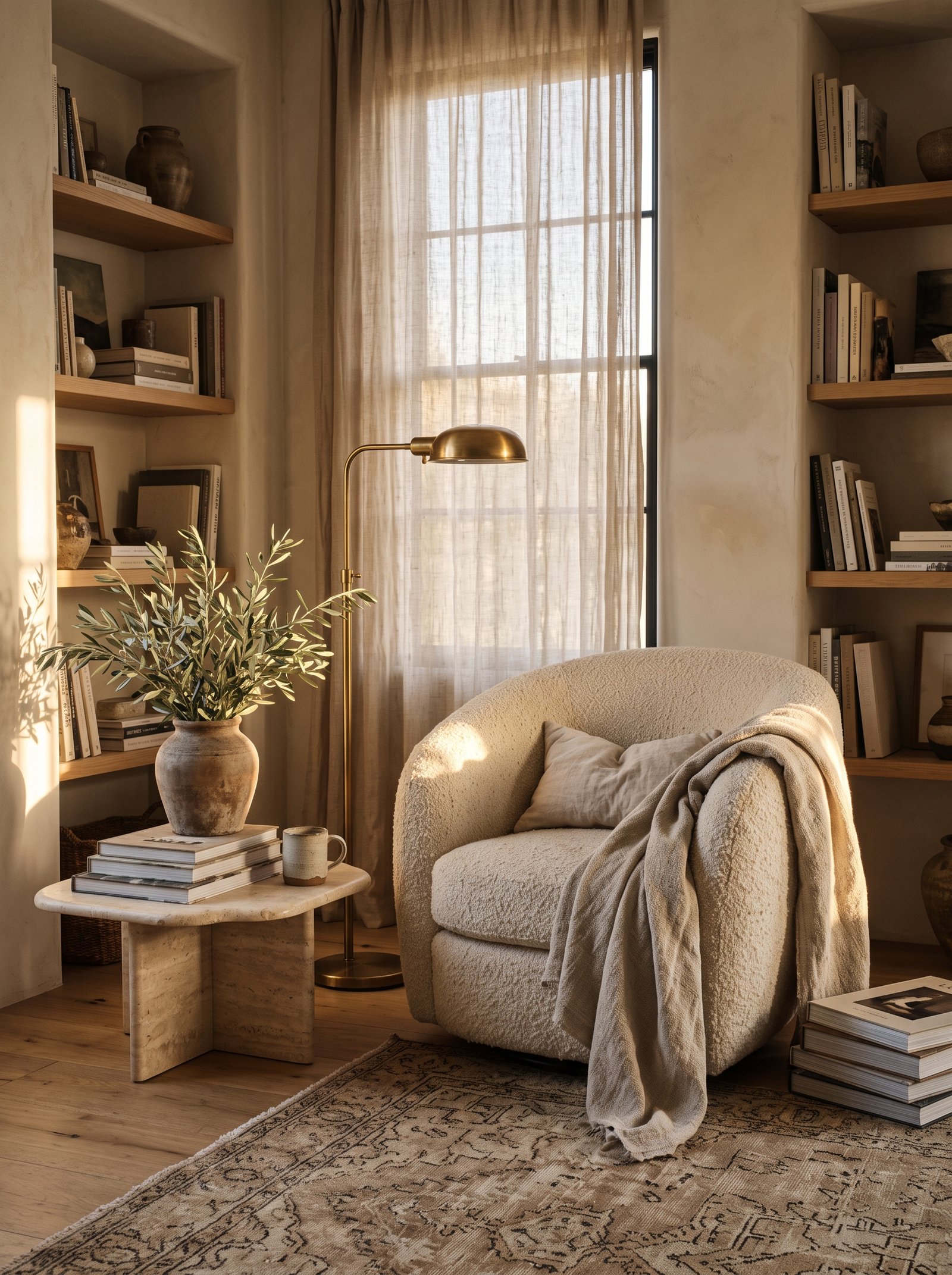 Put it all together — the complete reading nook