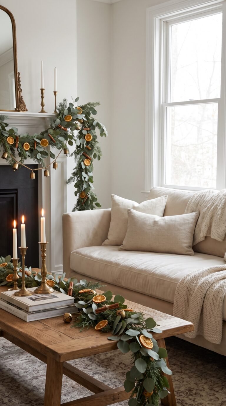 30 Christmas Living Room Ideas That Skip the Red and Green Cliche