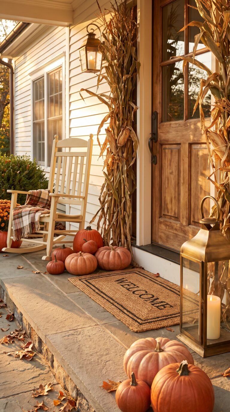 25 Fall Front Porch Ideas With a Warm Welcome